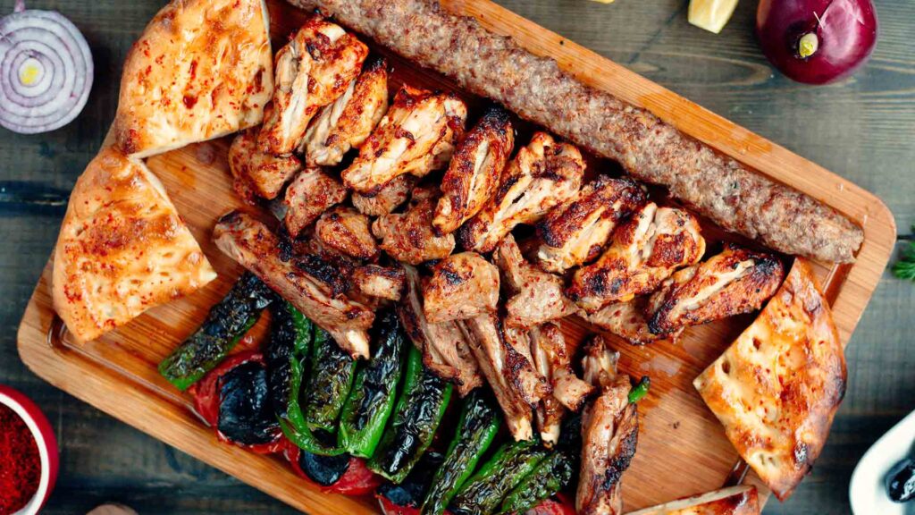 The art of grilling meat at Zula Grill, where precision and flavour combine to create exceptional Turkish grilled dishes.