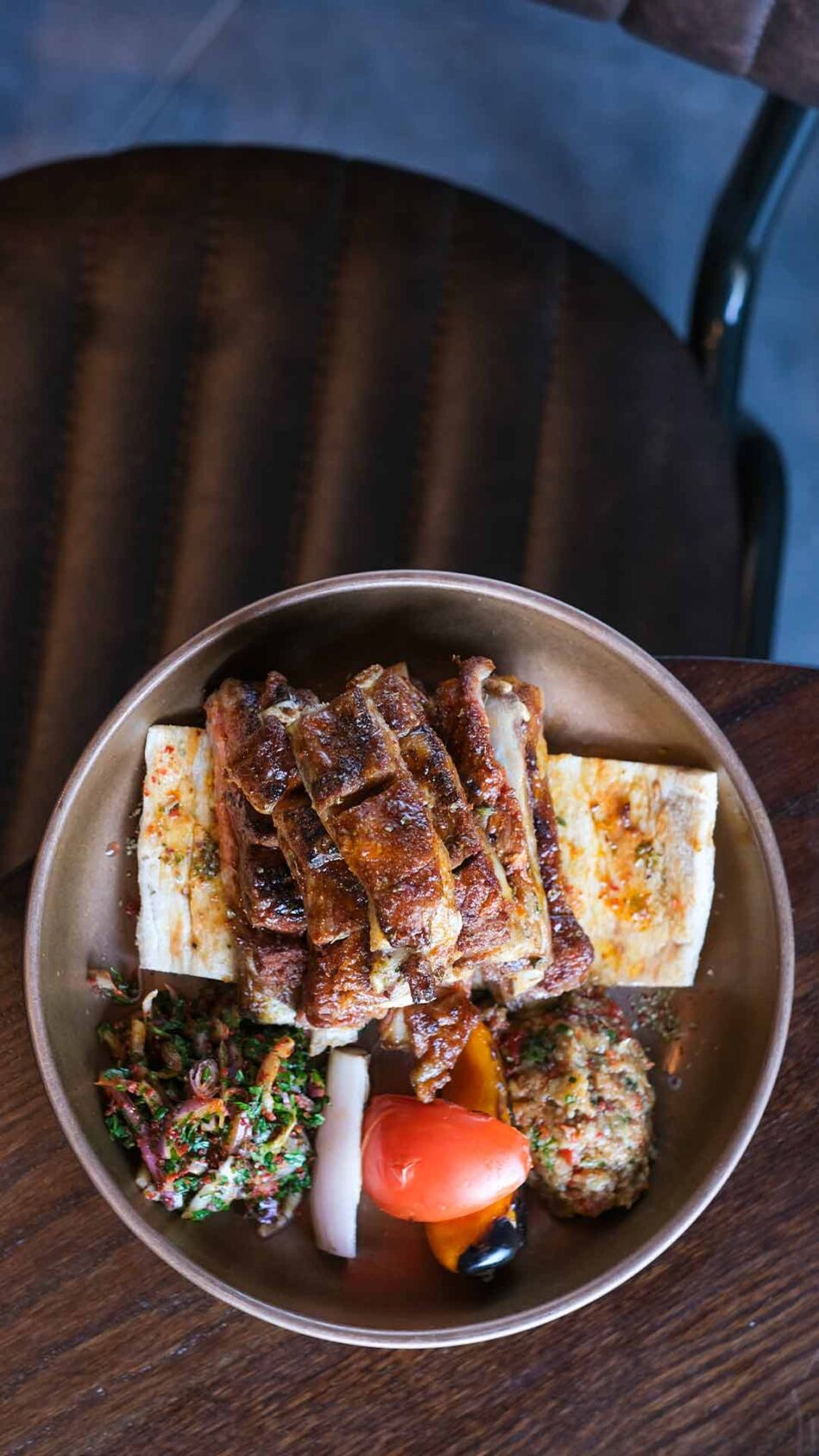 Traditional Lamb Ribs with Vegetables